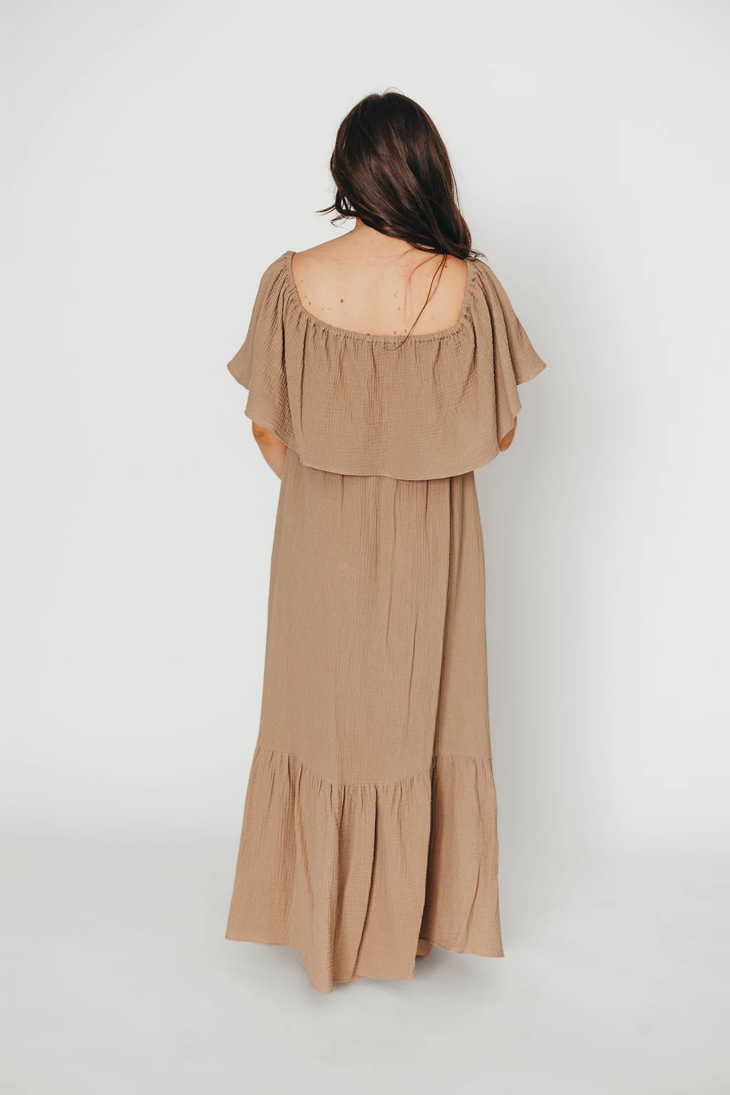 Josie 100% Cotton Maxi Dress in Dry Thyme - Bump & Nursing Friendly *Final-Sale* - Image 19