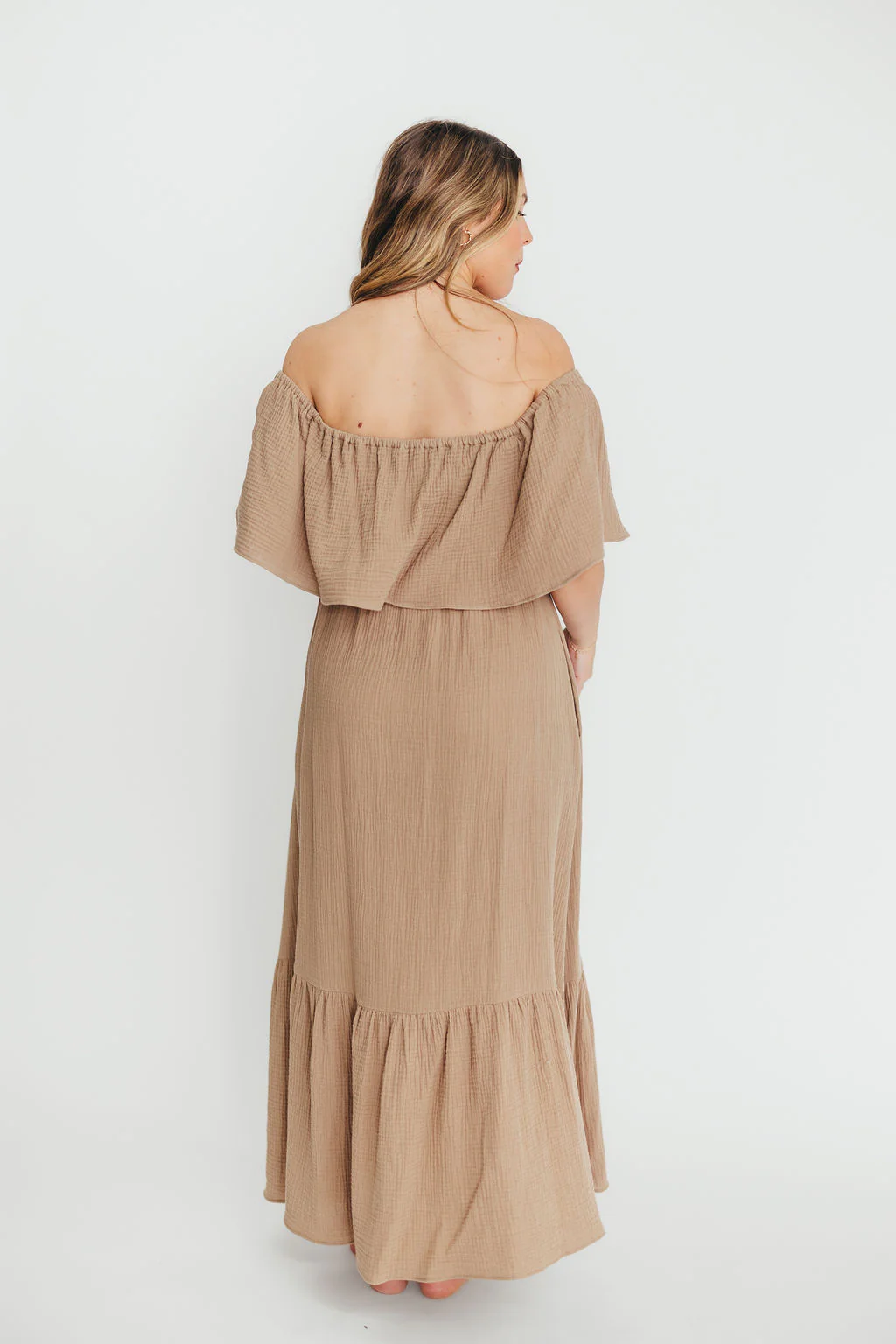 Josie 100% Cotton Maxi Dress in Dry Thyme - Bump & Nursing Friendly *Final-Sale* - Image 7