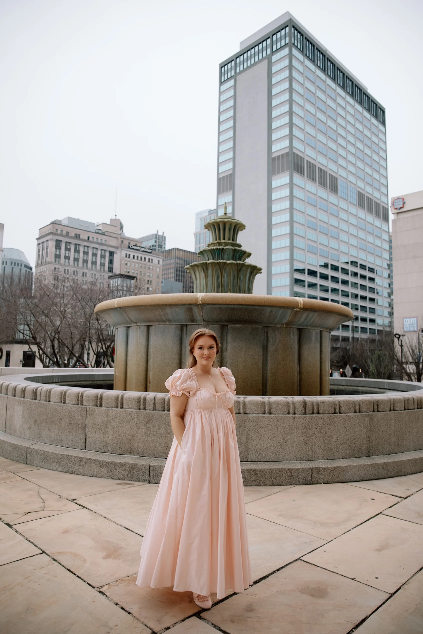 Olivia 100% Cotton Maxi Dress in Pale Pink - Bump Friendly *6/30 PRE-ORDER* - Image 13