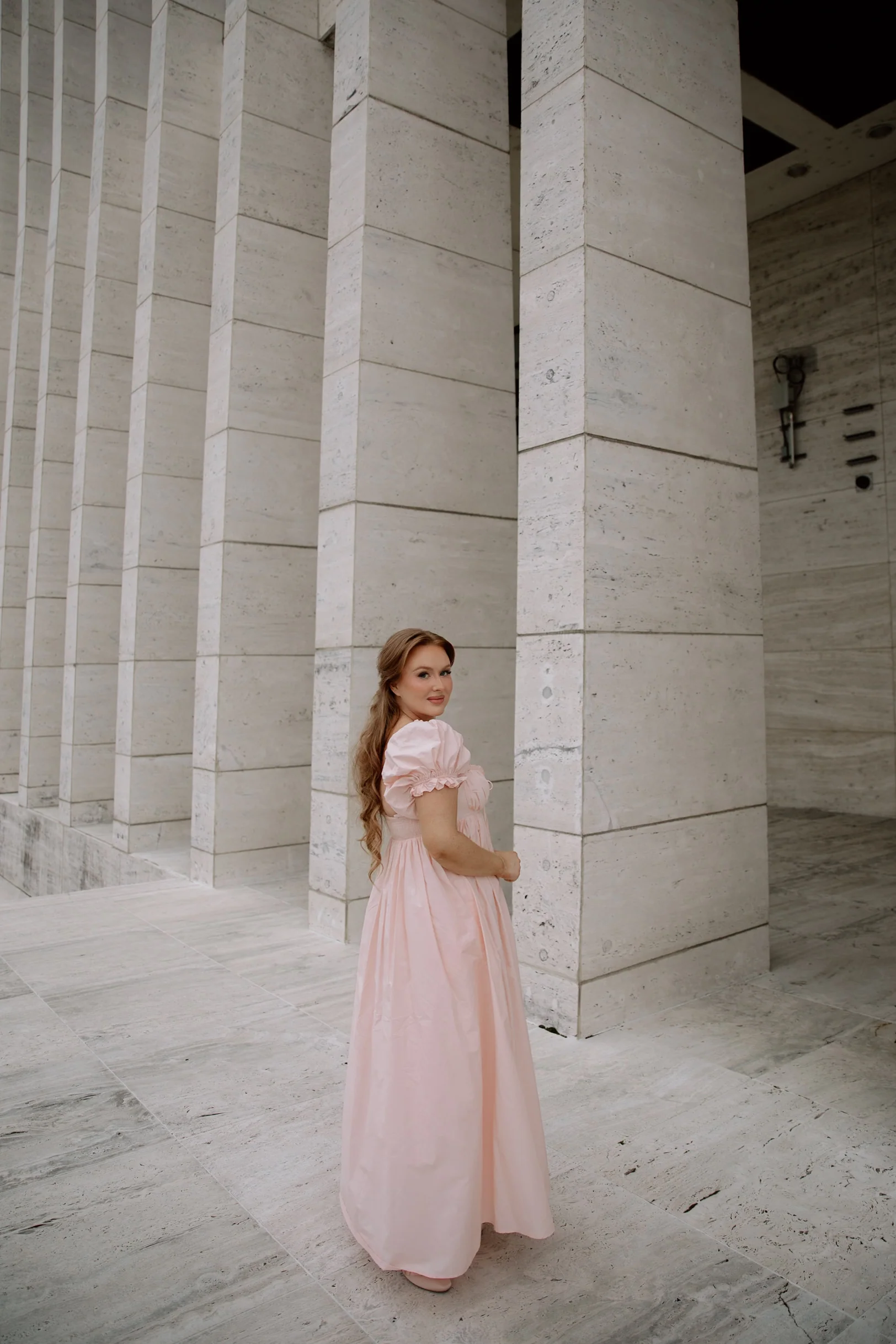 Olivia 100% Cotton Maxi Dress in Pale Pink - Bump Friendly *6/30 PRE-ORDER* - Image 14