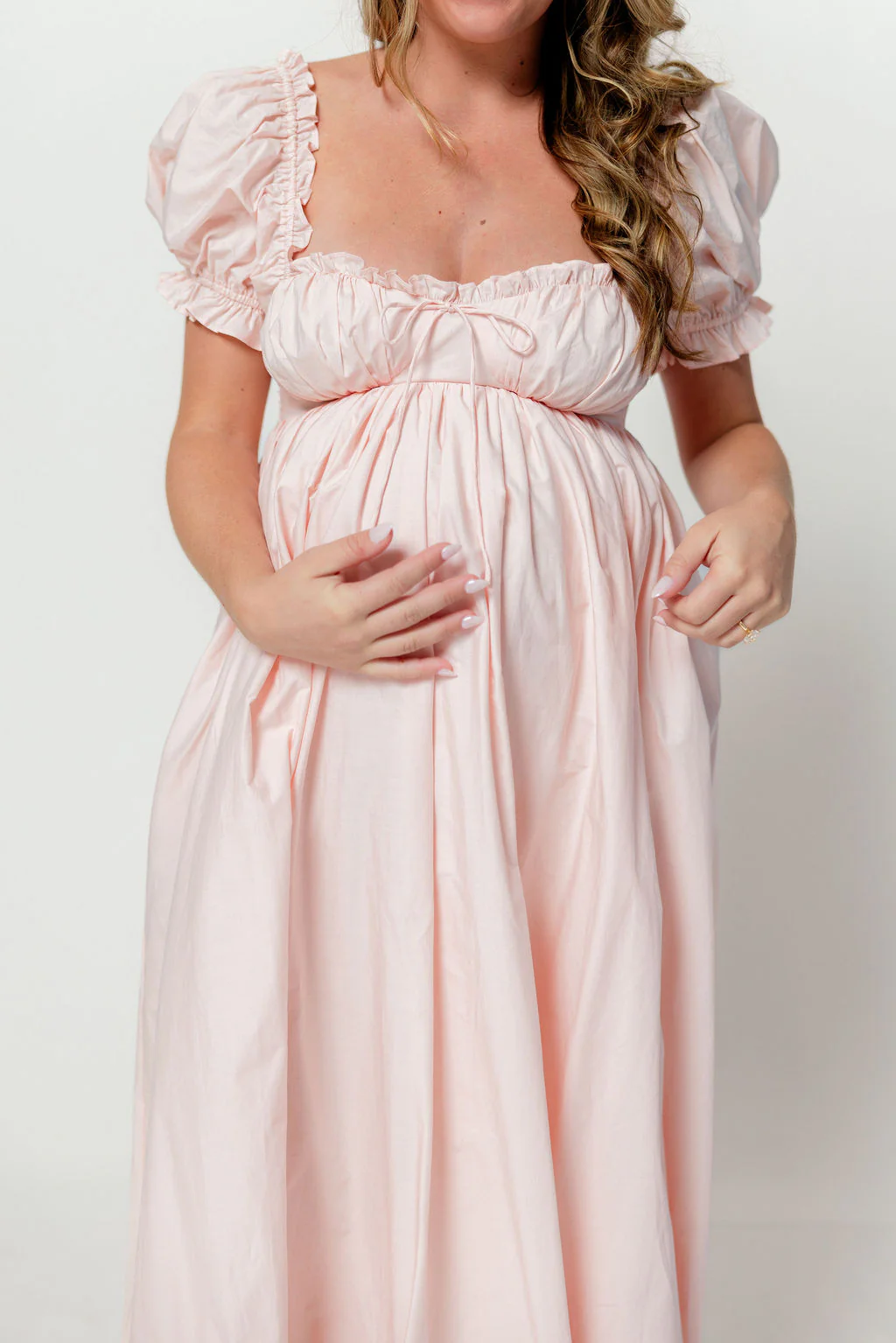 Olivia 100% Cotton Maxi Dress in Pale Pink - Bump Friendly *6/30 PRE-ORDER* - Image 20
