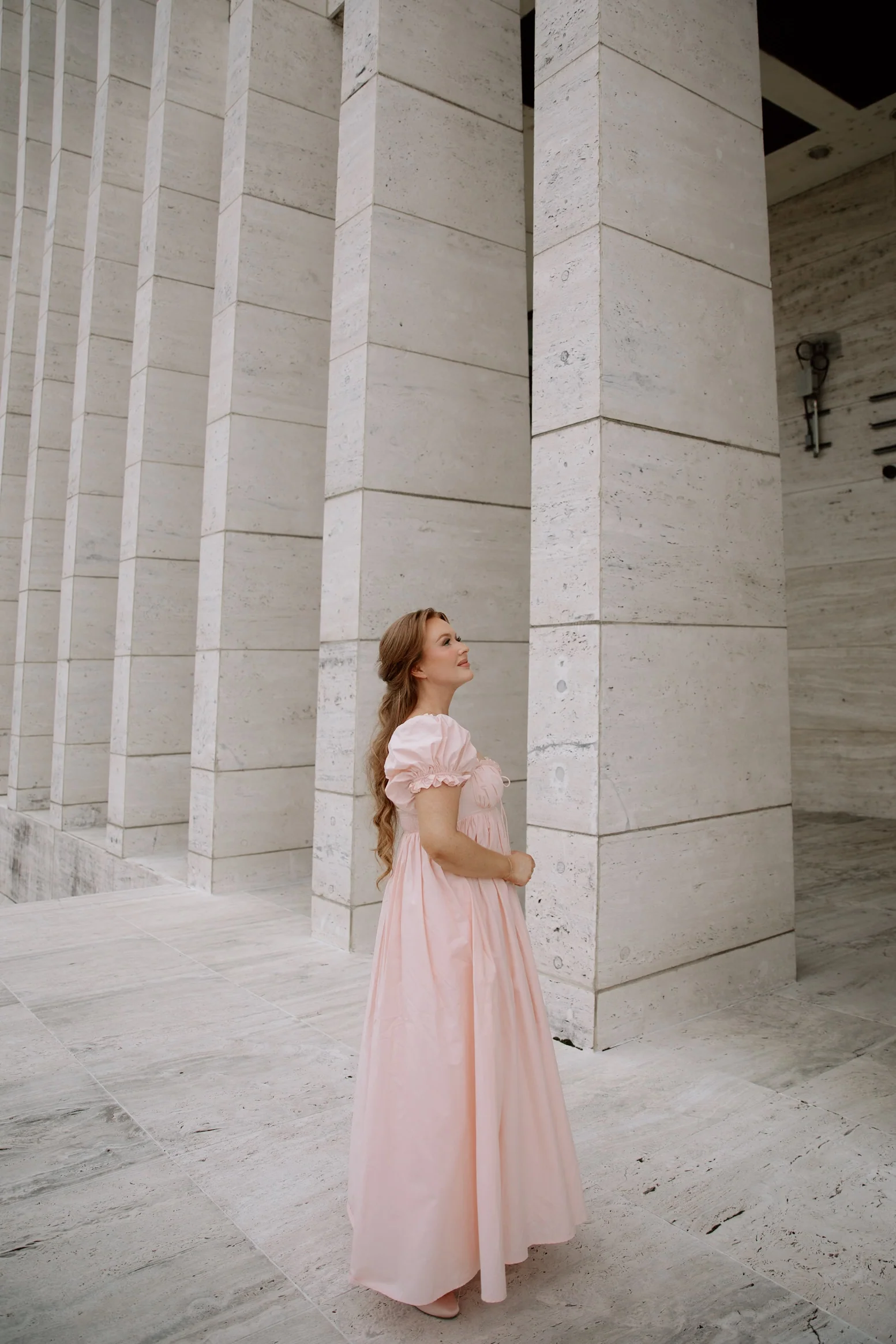 Olivia 100% Cotton Maxi Dress in Pale Pink - Bump Friendly *6/30 PRE-ORDER* - Image 22