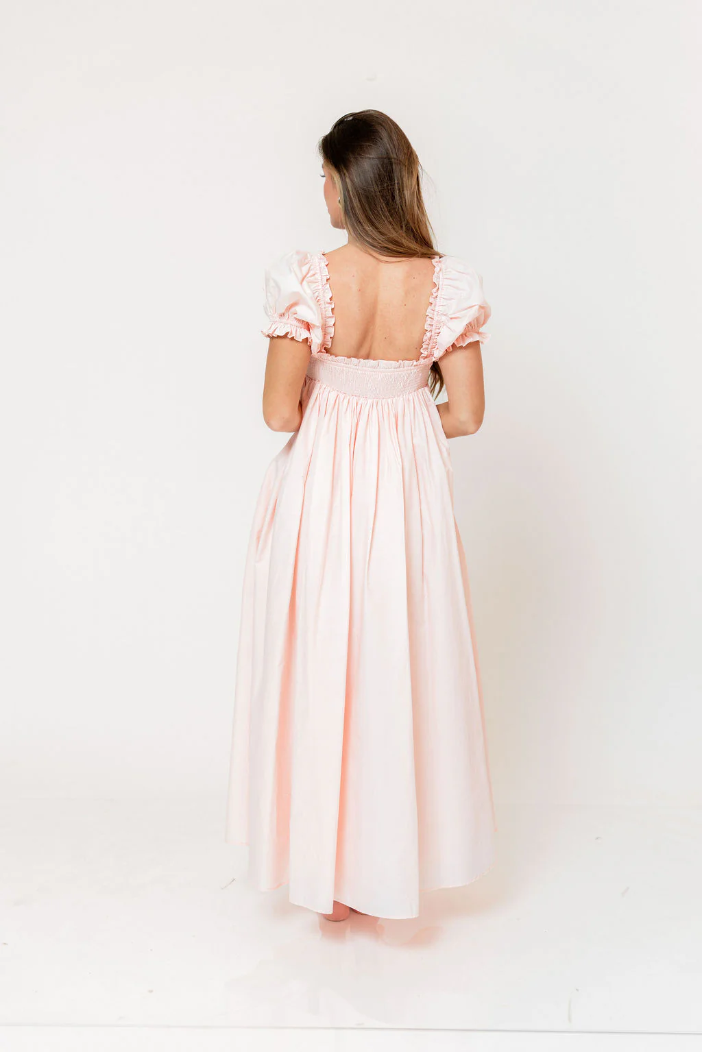 Olivia 100% Cotton Maxi Dress in Pale Pink - Bump Friendly *6/30 PRE-ORDER* - Image 27