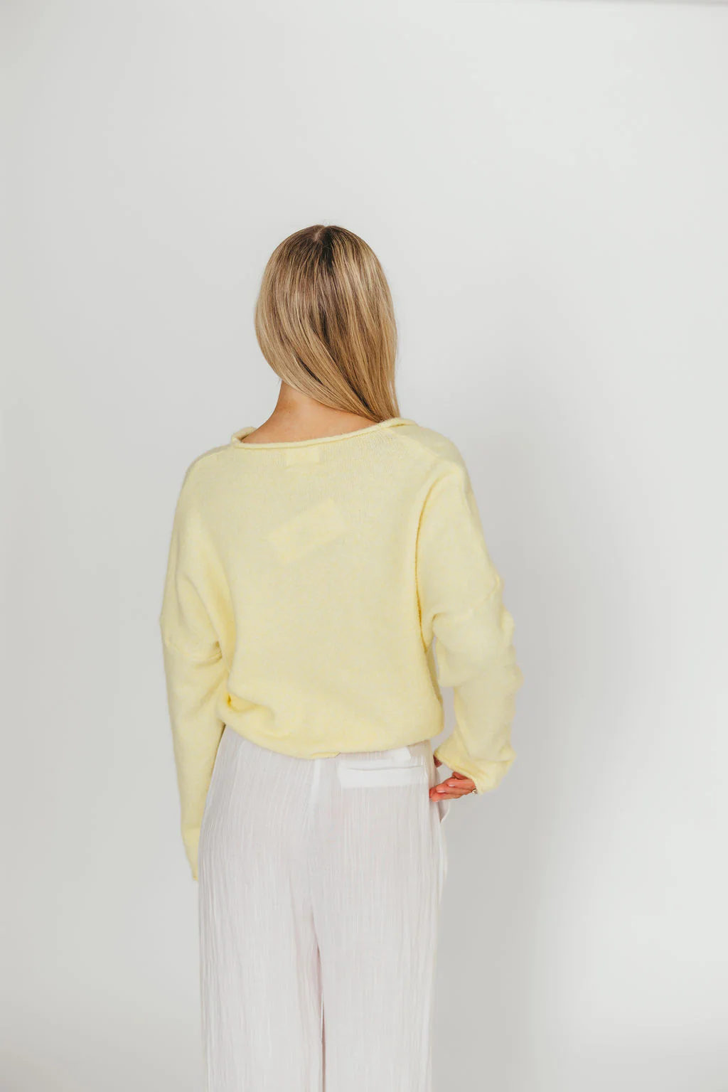 Piper Cardigan Top in Butter - Image 11