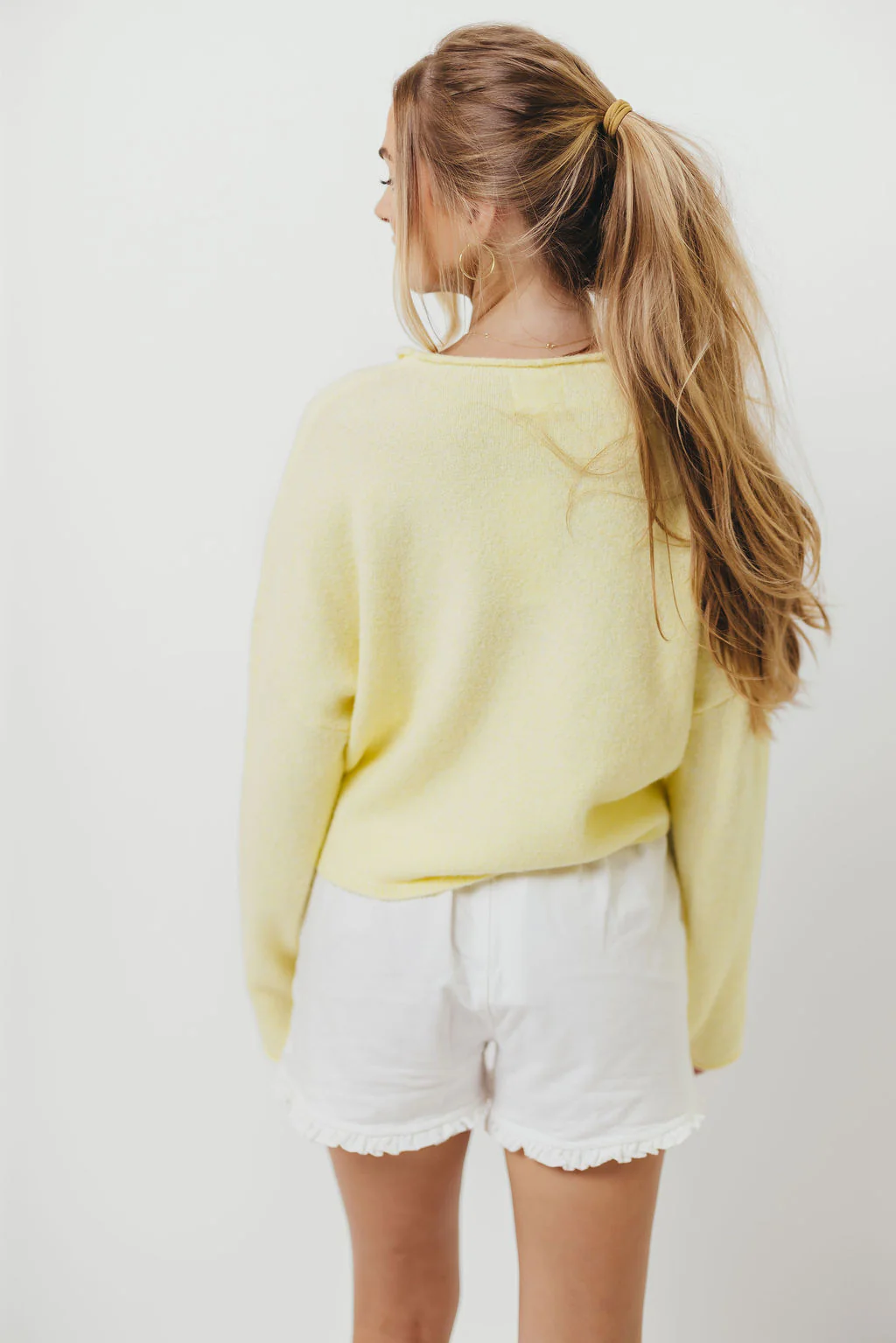 Piper Cardigan Top in Butter - Image 4