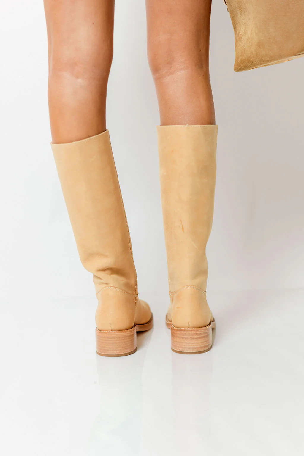 Riggs Boots in Banana Leather - Image 3