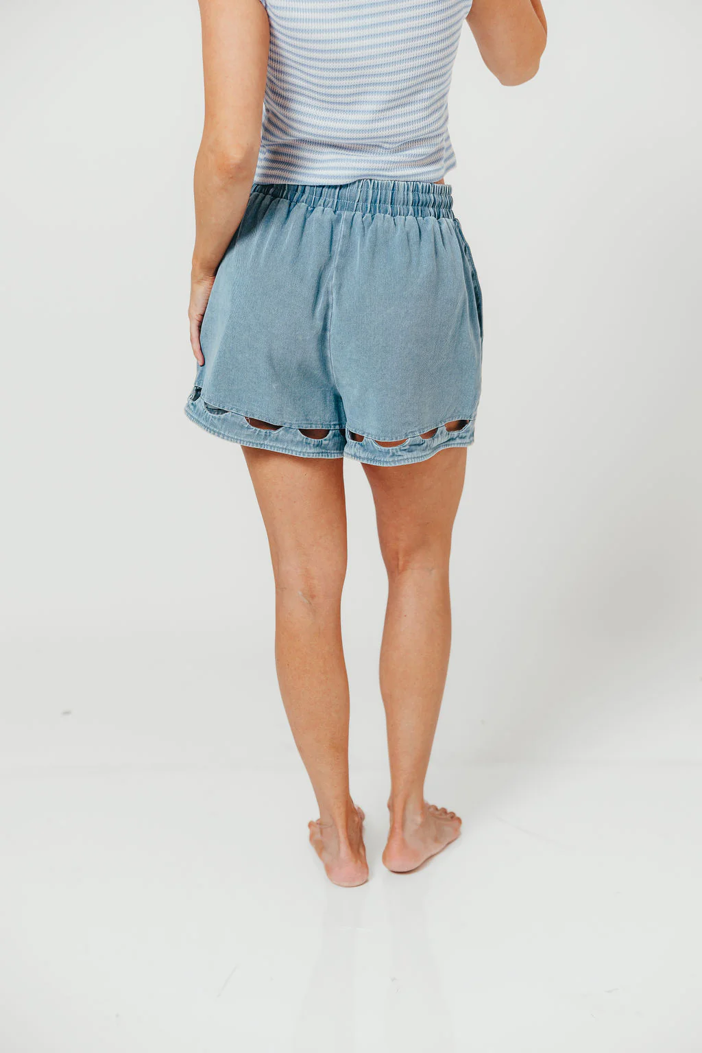 Anderson Shorts in Denim Blue - Image 6