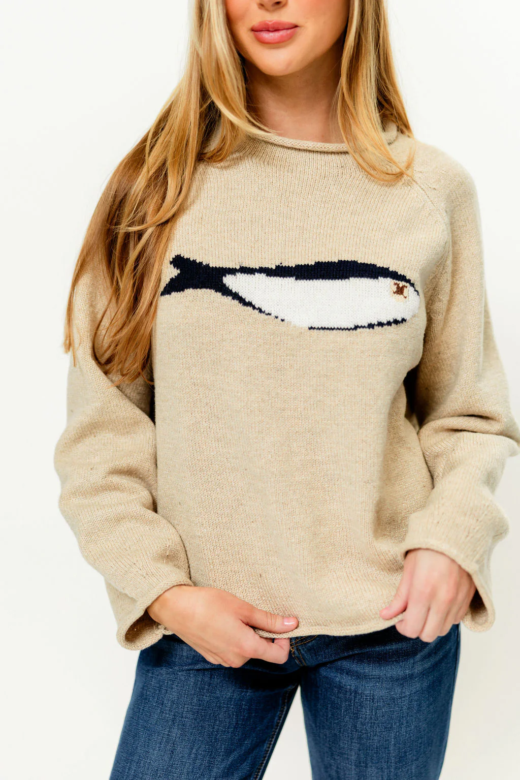 Sardine Sweater in Oat - Image 2