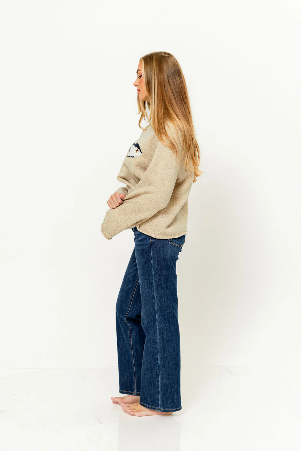 Sardine Sweater in Oat - Image 5
