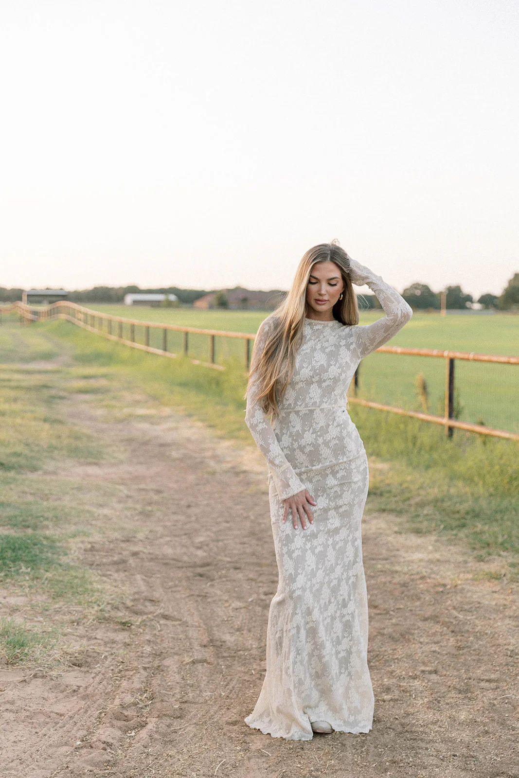 Seraphine Lace Maxi Dress in Cream - Inclusive Sizing & Bump Friendly (Size Up for Bump) - Image 35