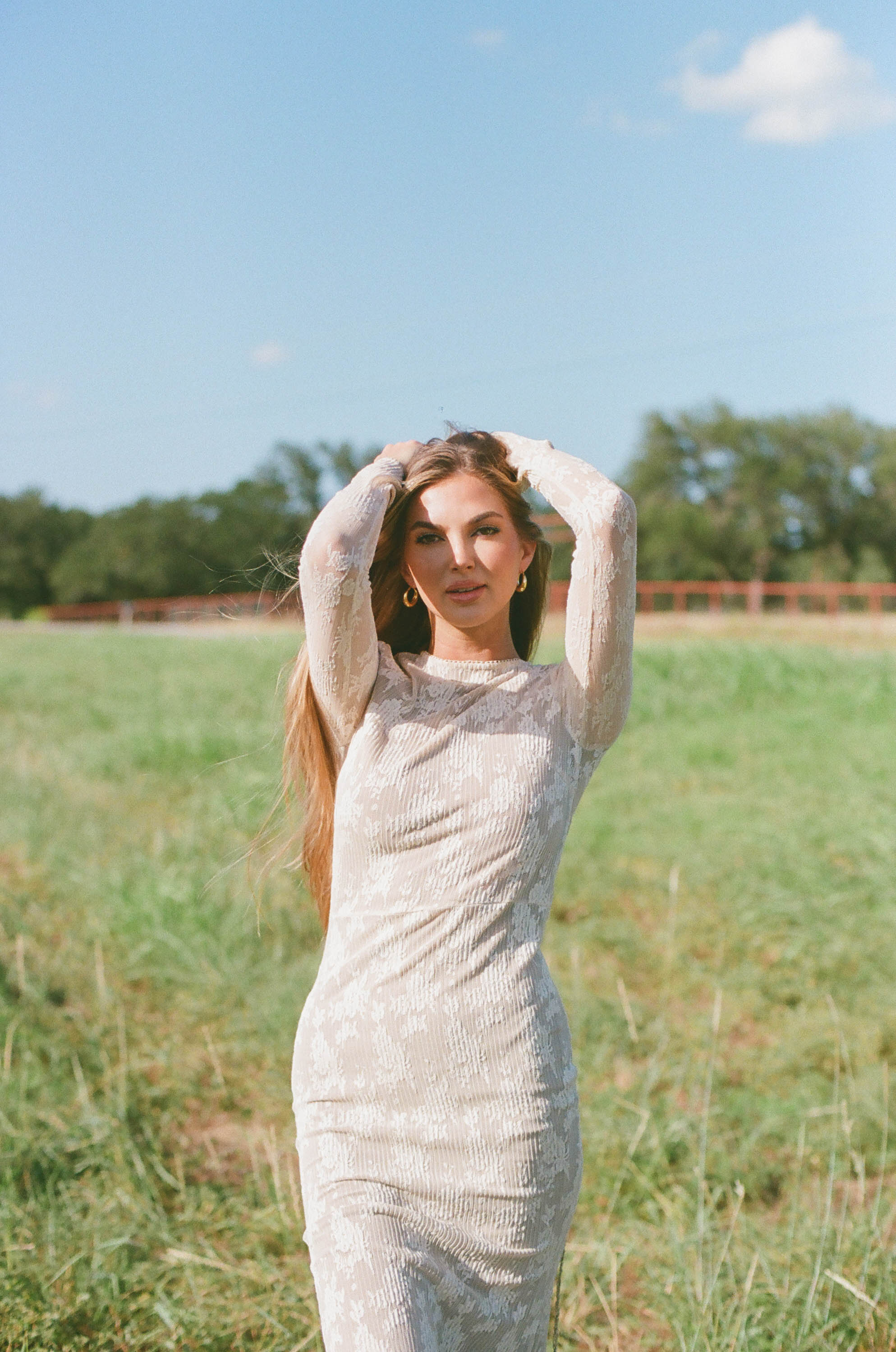 Seraphine Lace Maxi Dress in Cream - Inclusive Sizing & Bump Friendly (Size Up for Bump) - Image 40