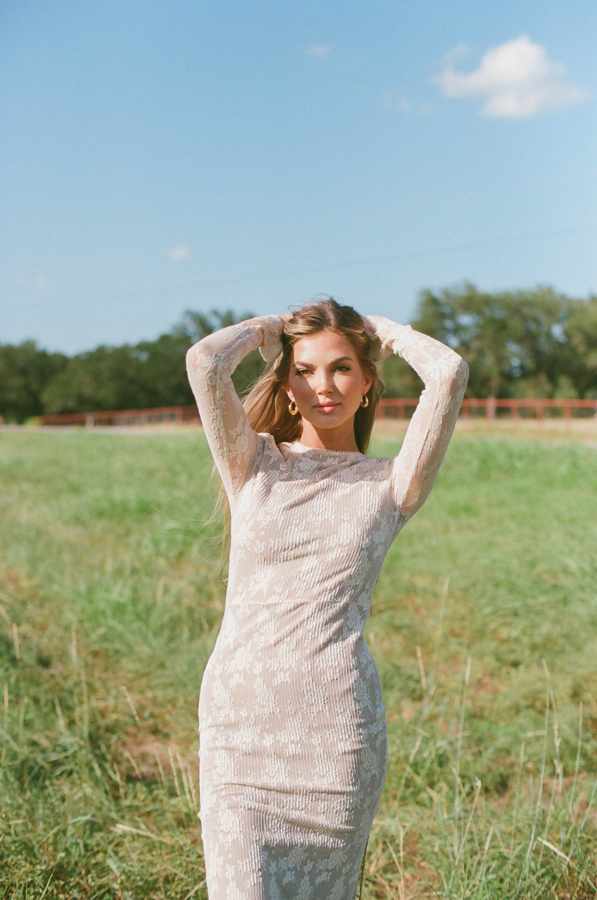 Seraphine Lace Maxi Dress in Cream - Inclusive Sizing & Bump Friendly (Size Up for Bump) - Image 41