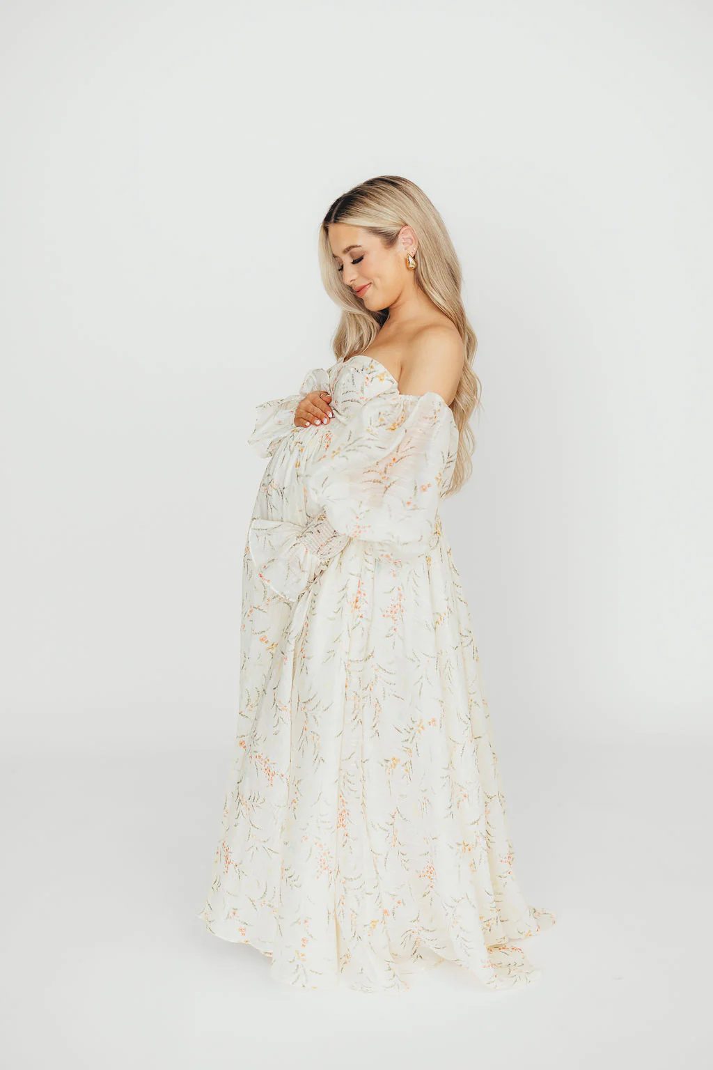 Ryder Grace Maxi Dress in Cream - Image 10