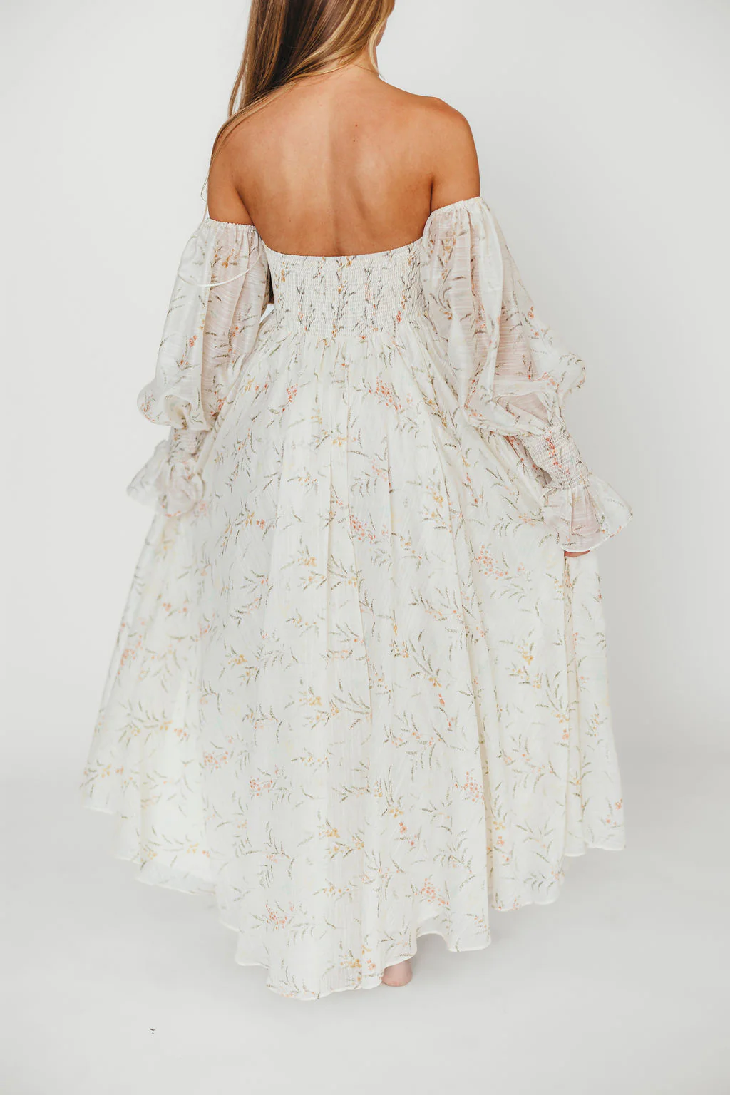 Ryder Grace Maxi Dress in Cream - Image 13