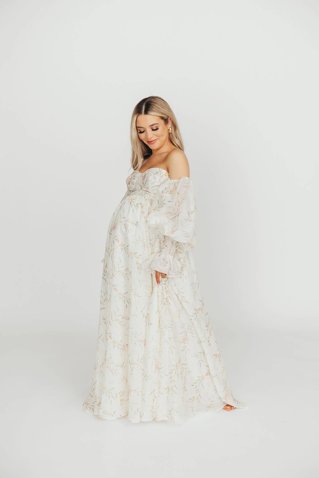 Ryder Grace Maxi Dress in Cream - Image 17