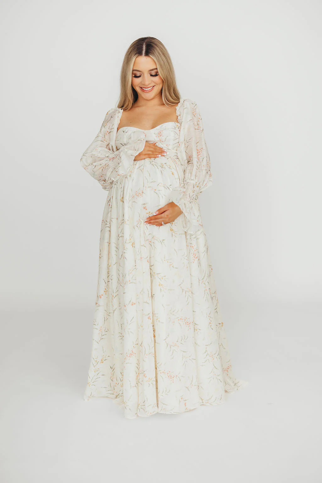Ryder Grace Maxi Dress in Cream - Image 21