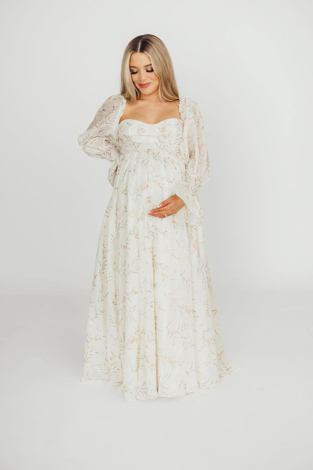 Ryder Grace Maxi Dress in Cream - Image 22