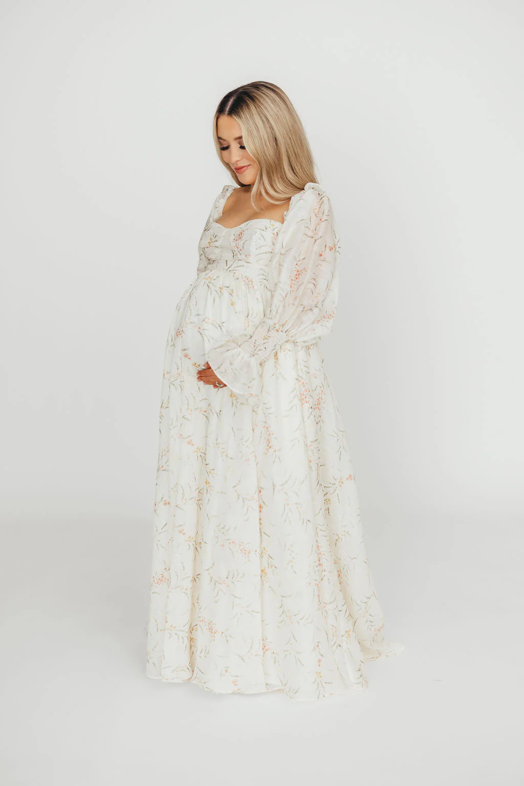 Ryder Grace Maxi Dress in Cream - Image 23