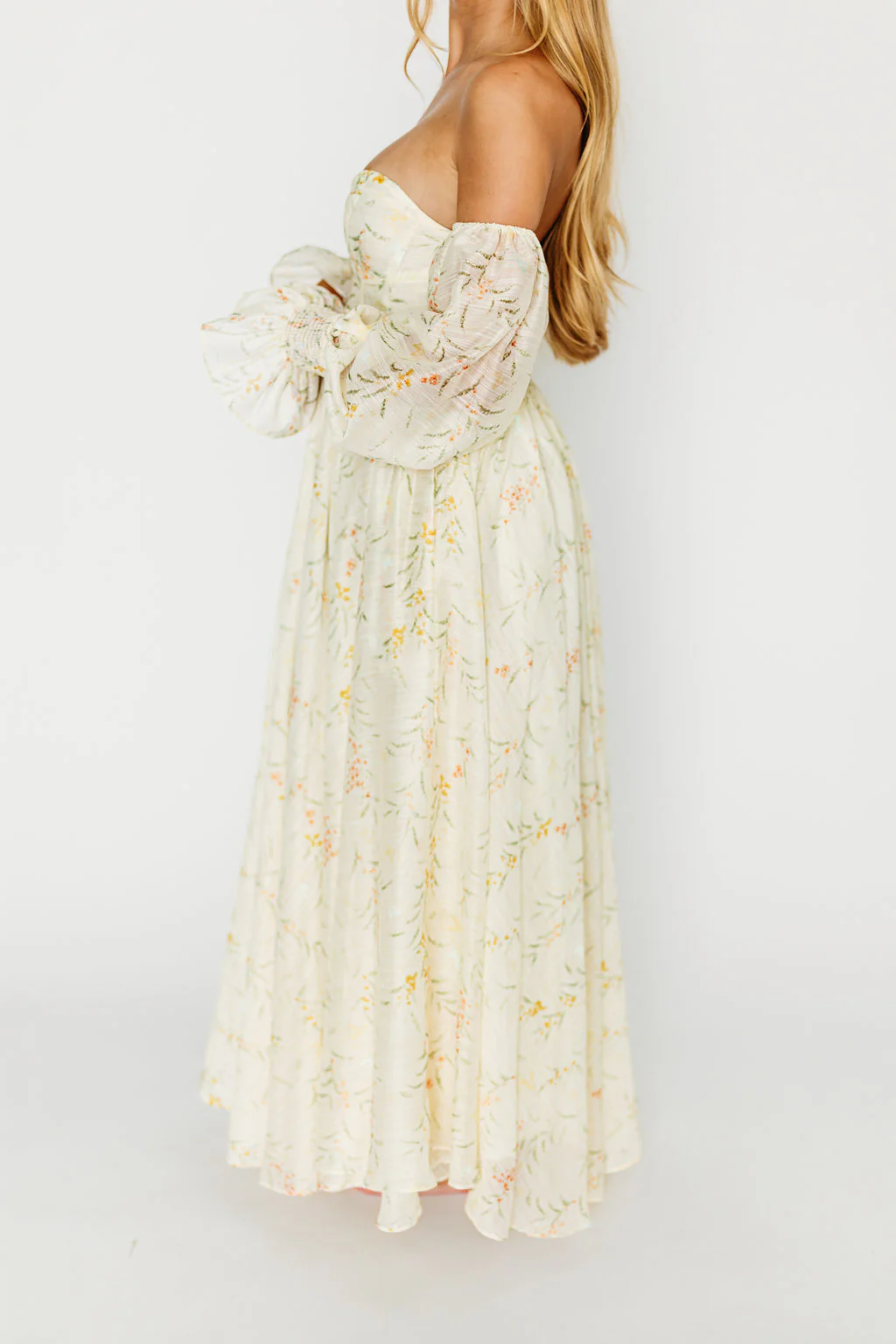 Ryder Grace Maxi Dress in Cream - Image 25