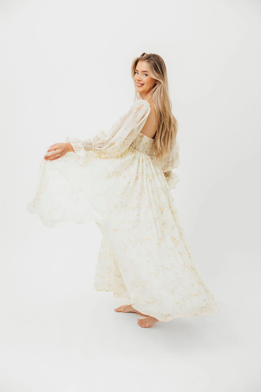 Ryder Grace Maxi Dress in Cream - Image 3