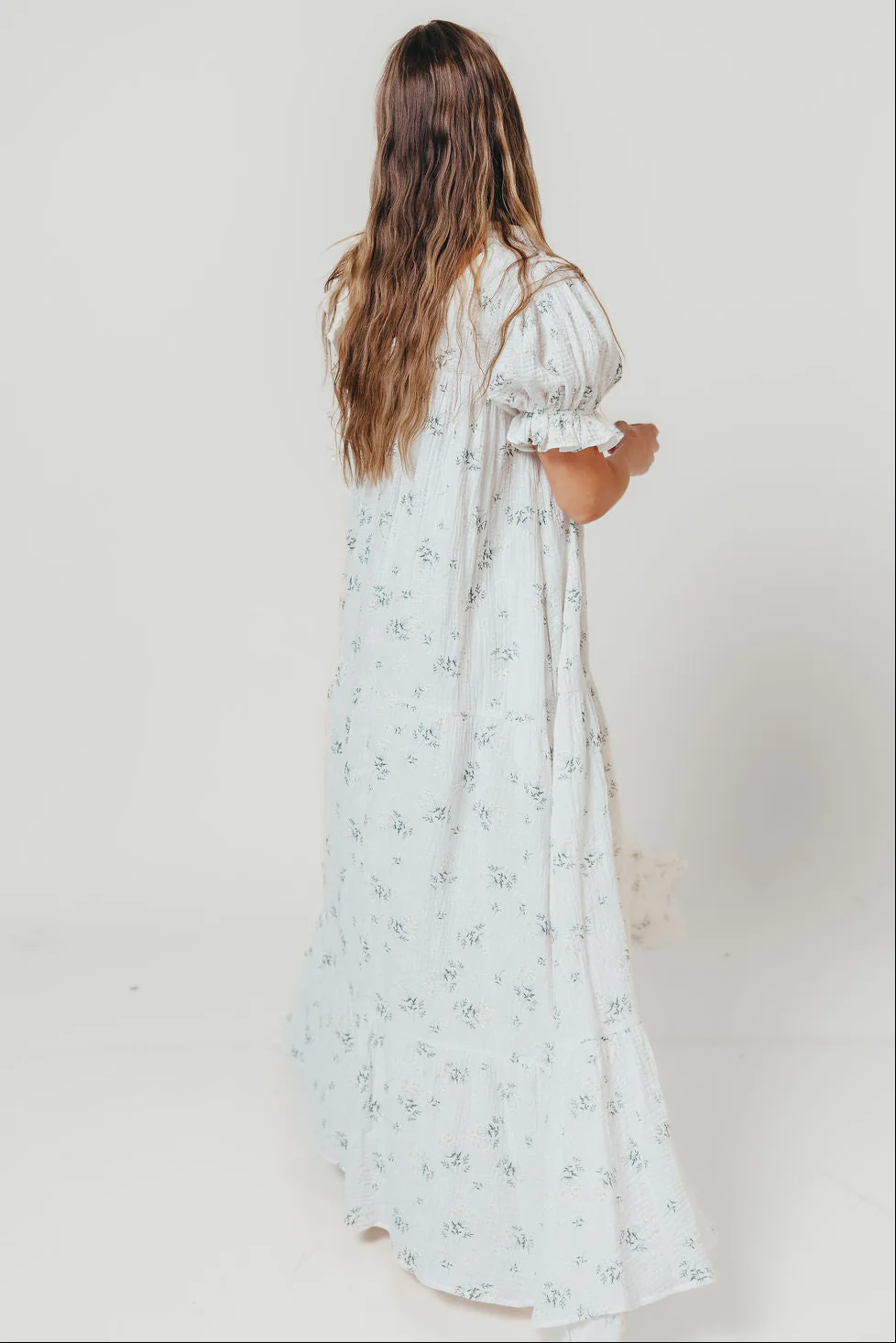 Sunday 100% Cotton Maxi Dress in Off-White - Bump Friendly & Inclusive Sizing *5/30 PRE-ORDER* - Image 8