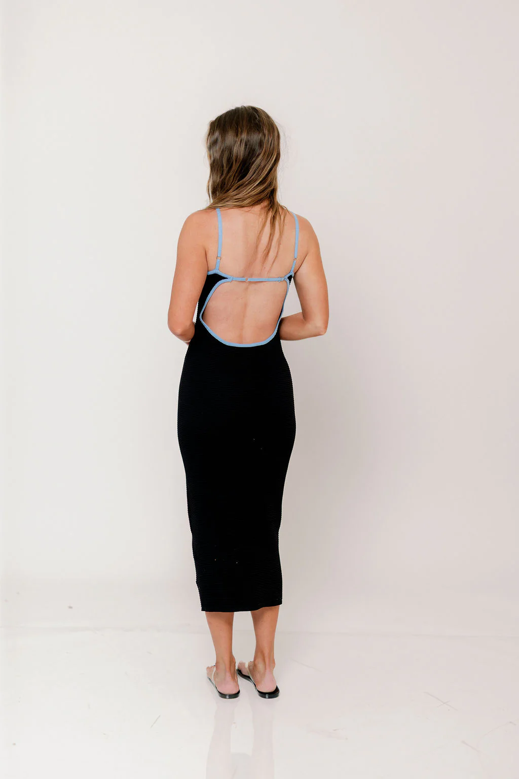 Tatum Maxi Dress in Black - Image 4