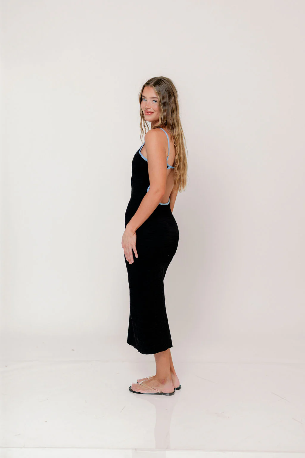 Tatum Maxi Dress in Black - Image 5