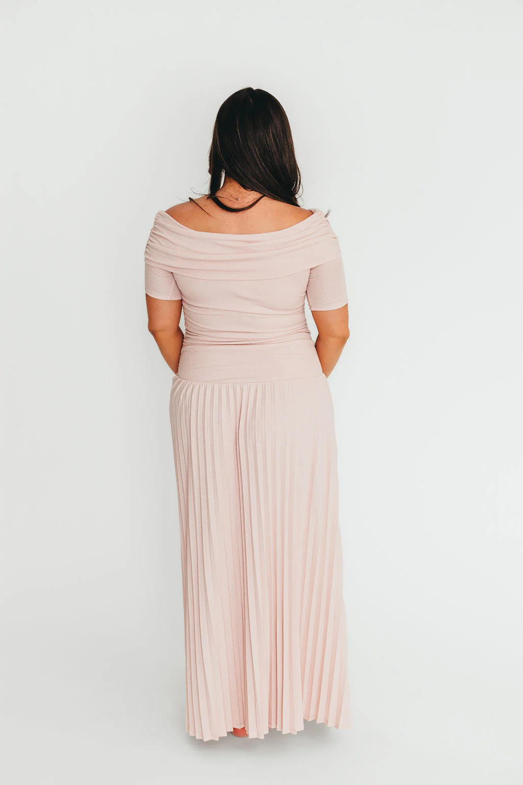 The Lennox Maxi Dress in Dusty Pink - Bump Friendly - Image 13