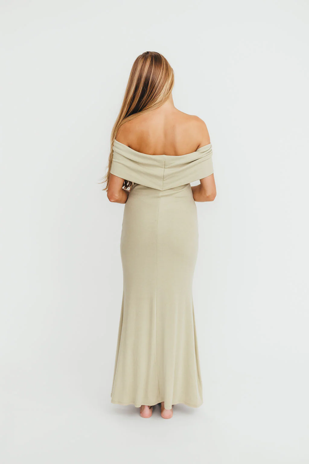 Monroe Maxi Dress in Sage - Bump Friendly - Image 8