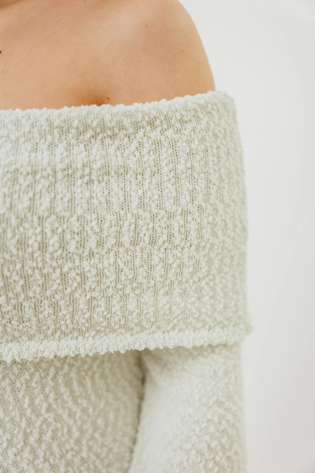 Nora Knit Maxi Dress in Seafoam - Bump Friendly - Image 15