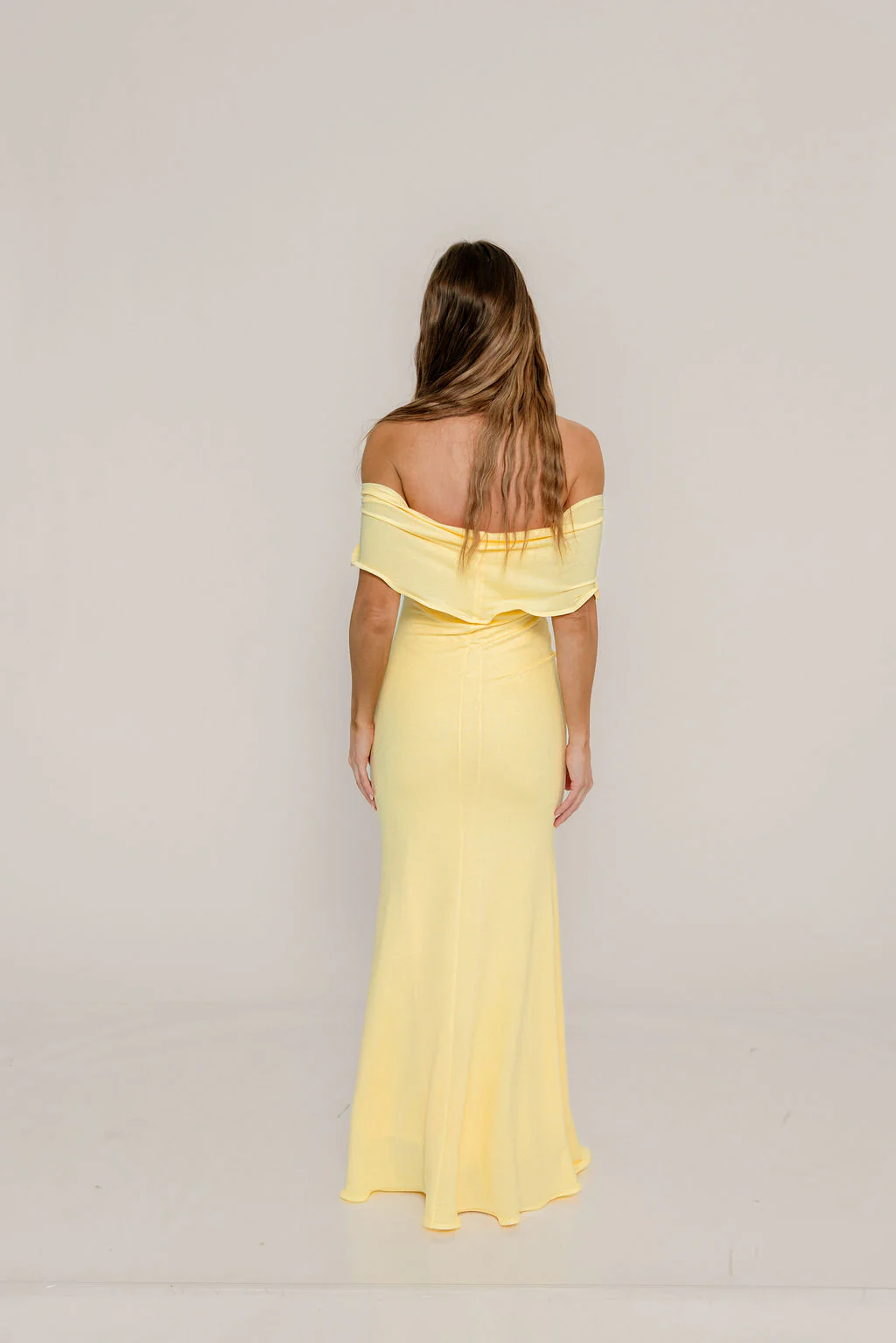 Tommie Maxi Dress in Butter Yellow - Bump Friendly (Size Up for Bump) - Image 8