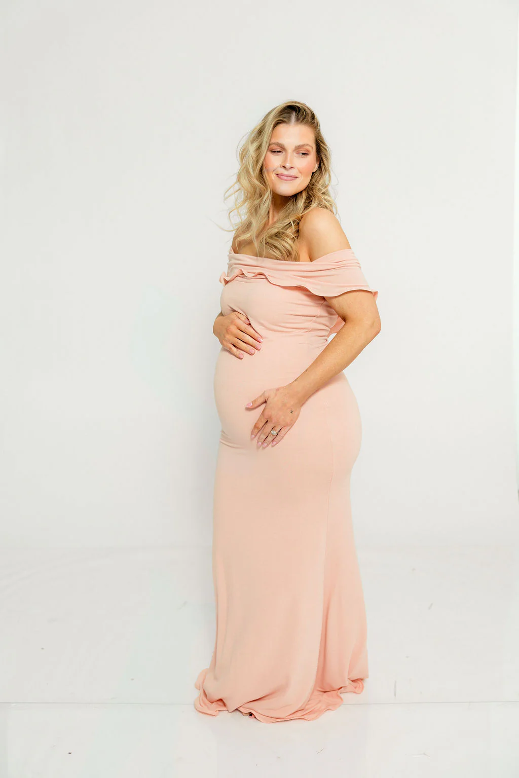 Tommie Maxi Dress in Dusty Rose - Bump Friendly (Size Up for Bump) - Image 11