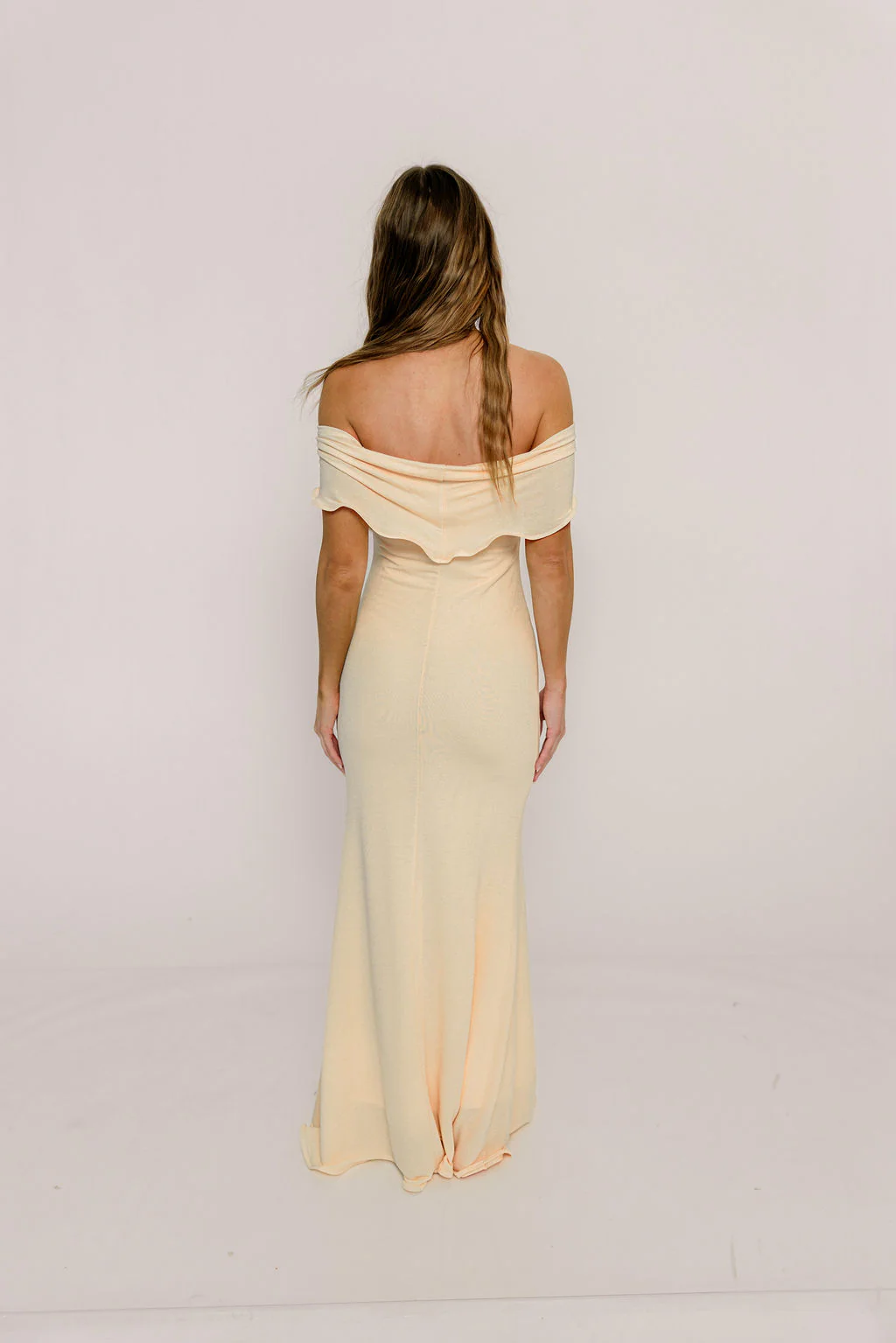 Tommie Maxi Dress in Ivory Butter - Bump Friendly (Size Up for Bump) - Image 6