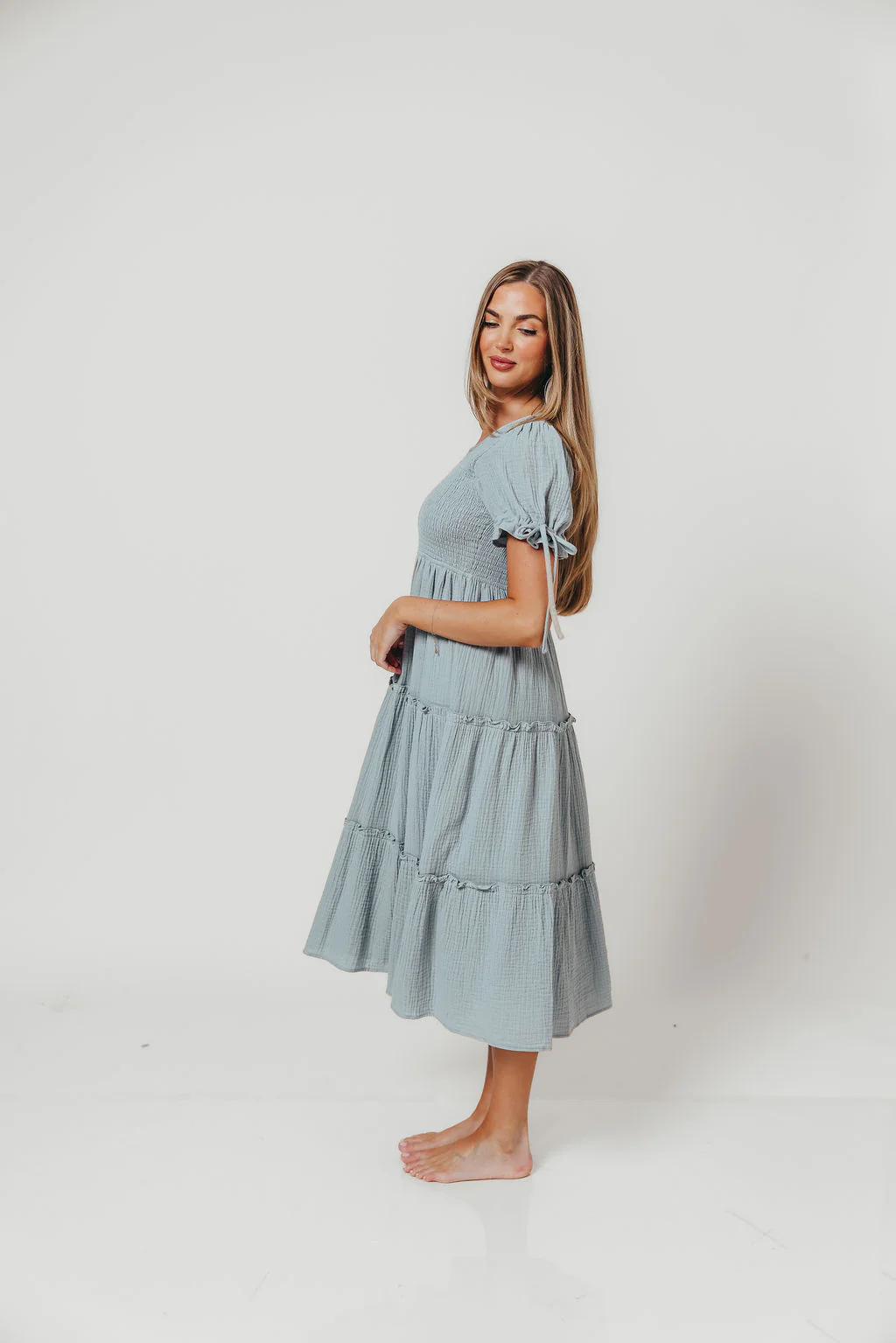Trisha Midi Dress in Summer Song - Image 4