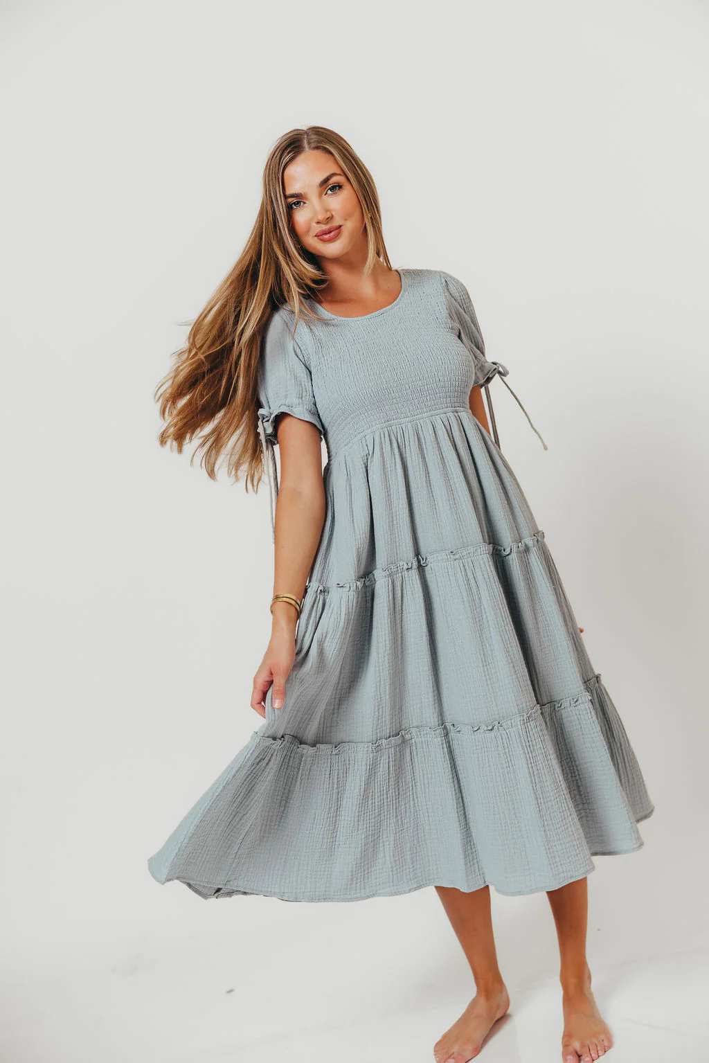 Trisha Midi Dress in Summer Song - Image 5