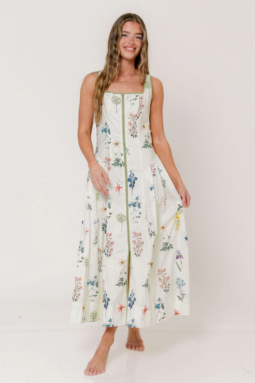 Ramona Floral Maxi Dress in Wildflower