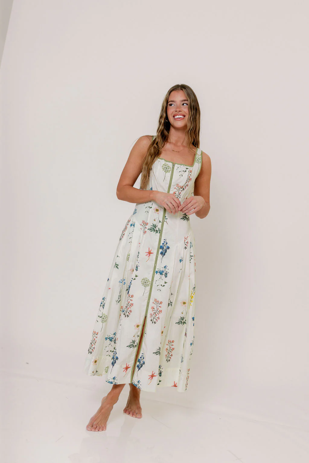 Ramona Floral Maxi Dress in Wildflower - Image 2