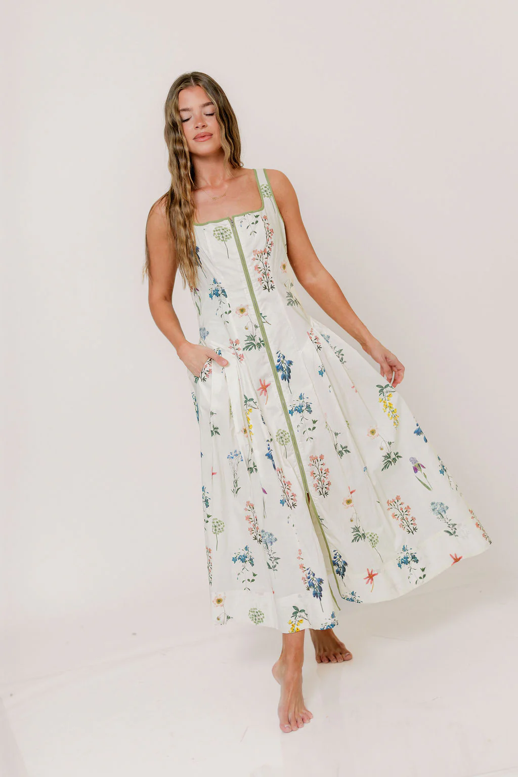 Ramona Floral Maxi Dress in Wildflower - Image 6